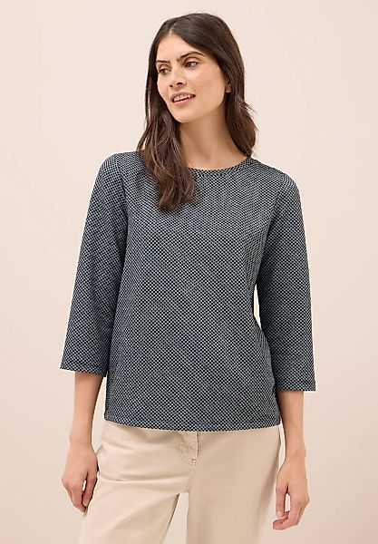 Cecil 3/4-Arm-Shirt, mit Materialmix günstig online kaufen