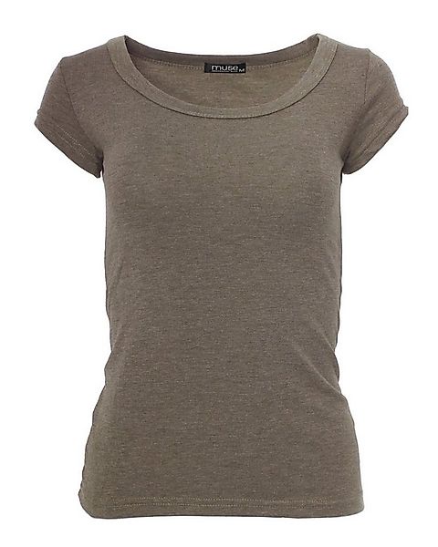 Muse T-Shirt Basic Kurzarm T-Shirt Skinny Fit 1001 günstig online kaufen