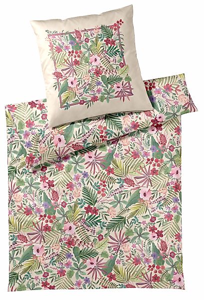 Elegante Bettwäsche "Rise" 2 Stk. tlg. angenehmes Hautgefühl günstig online kaufen