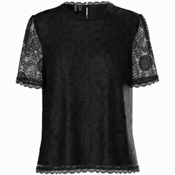 pieces Spitzenshirt PCOLLINE SS LACE TOP WVN NOOS günstig online kaufen