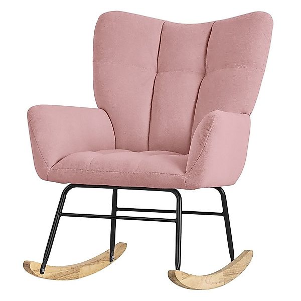 ML-DESIGN Schaukelstuhl Schaukelsessel Ohrenstuhl Relaxsessel Akzentstuhl günstig online kaufen