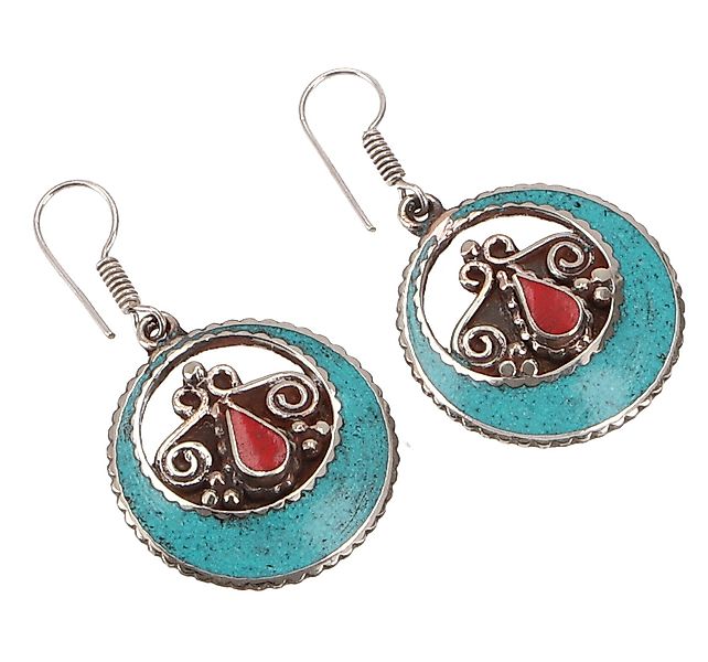 Guru-Shop Paar Ohrhänger Boho Tibet Ethno günstig online kaufen