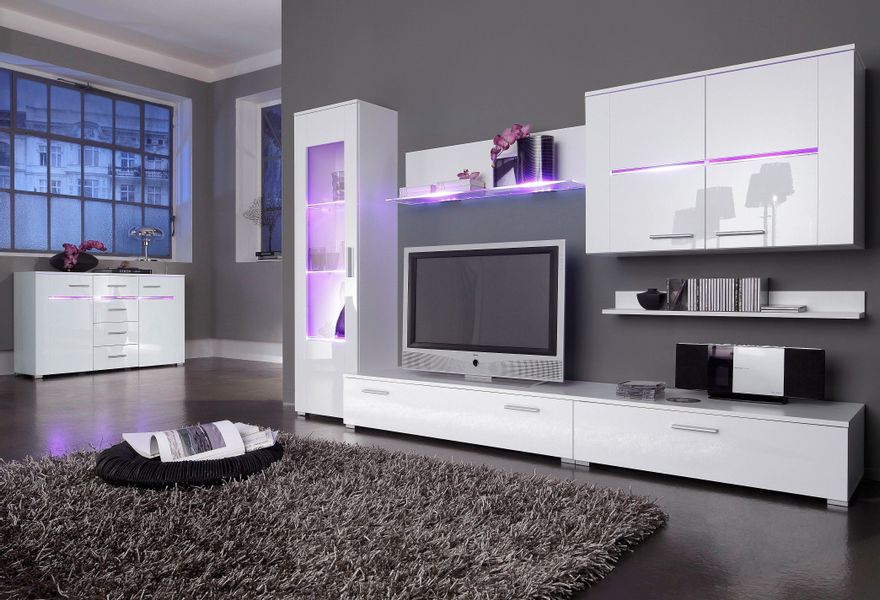 Höltkemeyer Wohnwand "Flame" Set, 6 Stk. tlg. günstig online kaufen