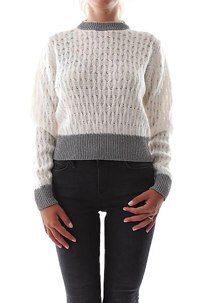 PINKO Pullover Damen weiß Multitessuto - Multifabric günstig online kaufen