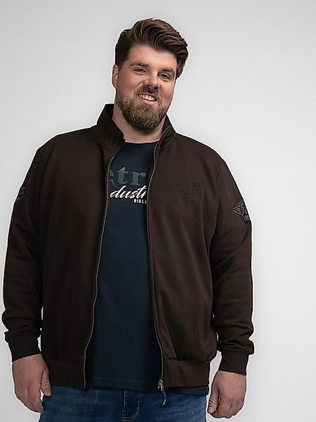 Petrol Industries Sweatshirt Lässiger Cardigan in Plus Size Glenn günstig online kaufen