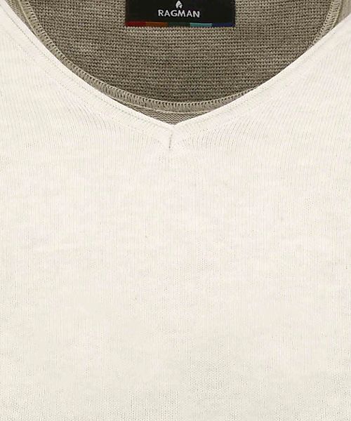 RAGMAN V-Ausschnitt-Pullover günstig online kaufen