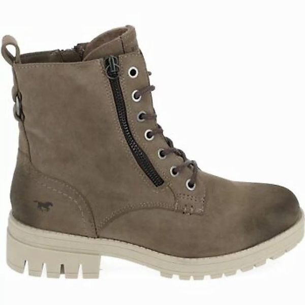 Mustang Shoes Schnürstiefelette "Mustang Shoes Stiefelette Lederimitat" günstig online kaufen