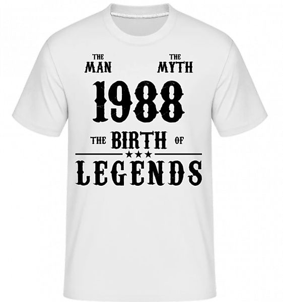 The Man The Myth 1988 · Shirtinator Männer T-Shirt günstig online kaufen