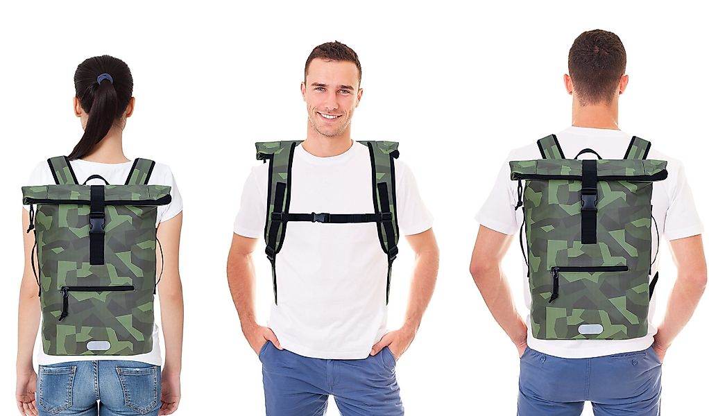 ELEPHANT Freizeitrucksack Time Bag aus Plane, Rucksack Laptoprucksack Daypa günstig online kaufen