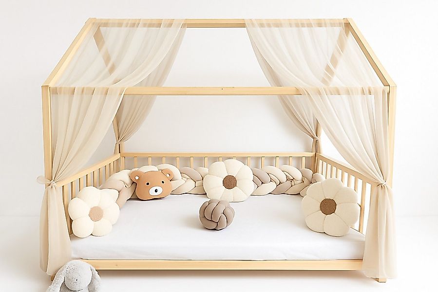 Baby Fancyroom Betthimmel Hausbett Himmel Premium Tüll, Baldachin für Kinde günstig online kaufen