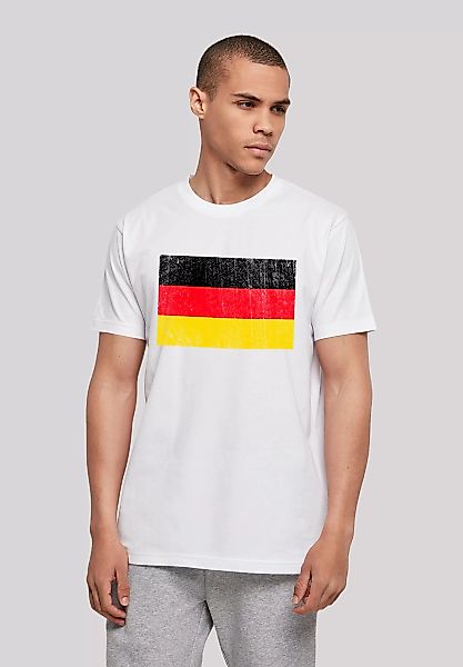 F4NT4STIC T-Shirt "Deutschland Flagge Germany distressed", Print günstig online kaufen