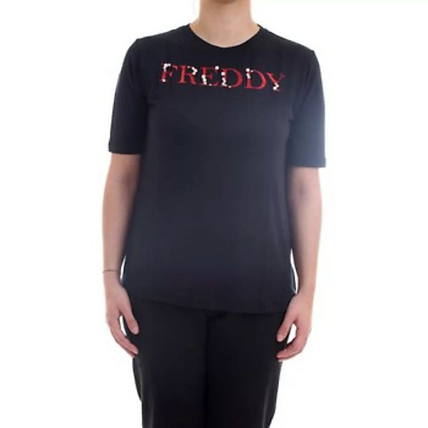 Freddy  T-Shirt S1WSLT5 T-Shirt/Polo Frau schwarz günstig online kaufen