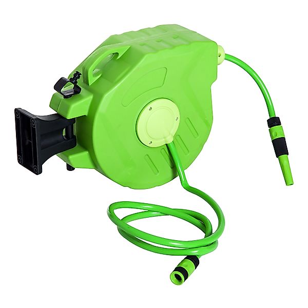 Outsunny Schlauchtrommel Automatik, (Wasserschlauch-Tromme, 1-tlg., Schlauc günstig online kaufen