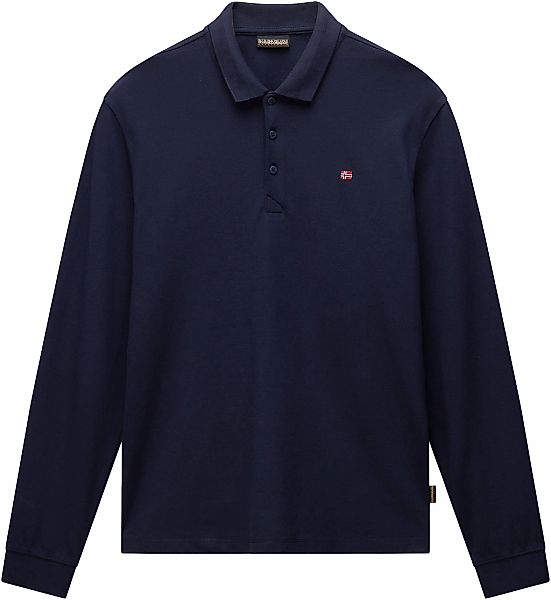 Napapijri Langarm-Poloshirt "EALIS LS 1" Mit Rundhalsausschnitt günstig online kaufen