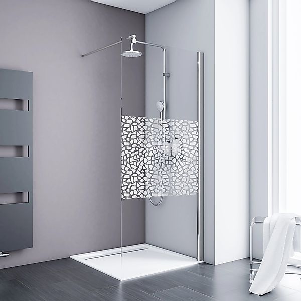 Schulte Alexa Style 2.0 Duschkabine Walk In Dusche 100 x 190 cm günstig online kaufen