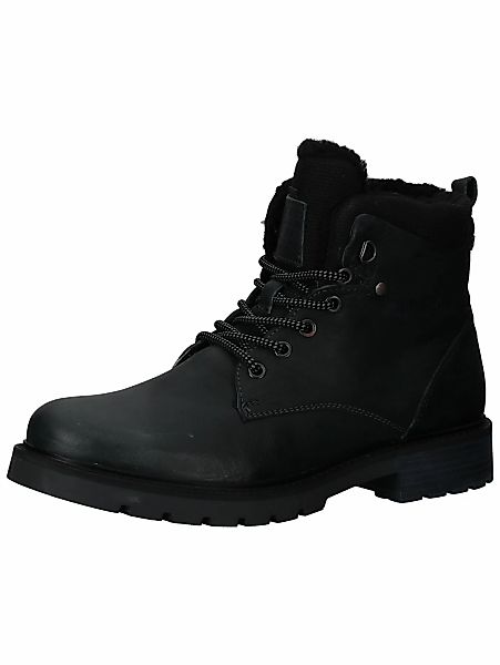 Bullboxer Schnürstiefelette "Bullboxer Stiefelette Leder/Textil" günstig online kaufen