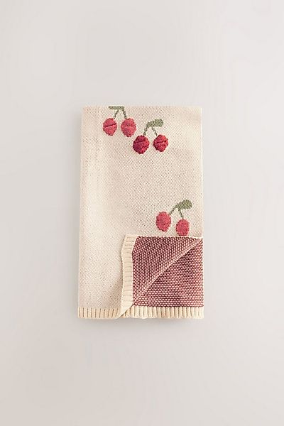 Babydecke Baby-Strickdecke mit Fleecerückseite, Next günstig online kaufen