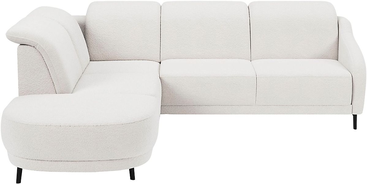 sit&more Ecksofa "Blues L-Form", wahlweise mit Klapptisch und USB günstig online kaufen