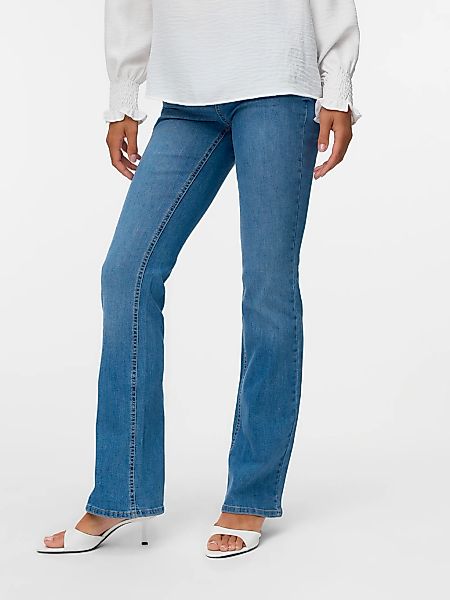 Vero Moda Bootcut-Jeans "VMFLASH MR FLARED POCKET JNS RA3042 NOOS" günstig online kaufen