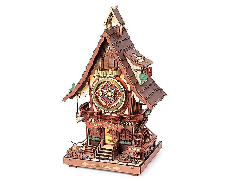 ROKR 3D-Puzzle Kuckucksuhr, 435 Puzzleteile günstig online kaufen