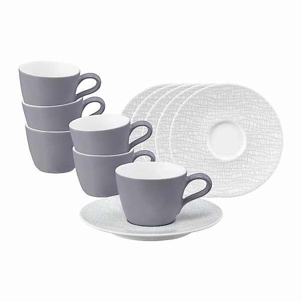 Seltmann Weiden Tasse "Espressotassen mit Untertassen Life Fashion 90 ml 6e günstig online kaufen