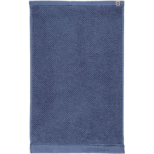 Essenza Connect Organic Uni - Farbe: blue - Gästetuch 30x50 cm günstig online kaufen