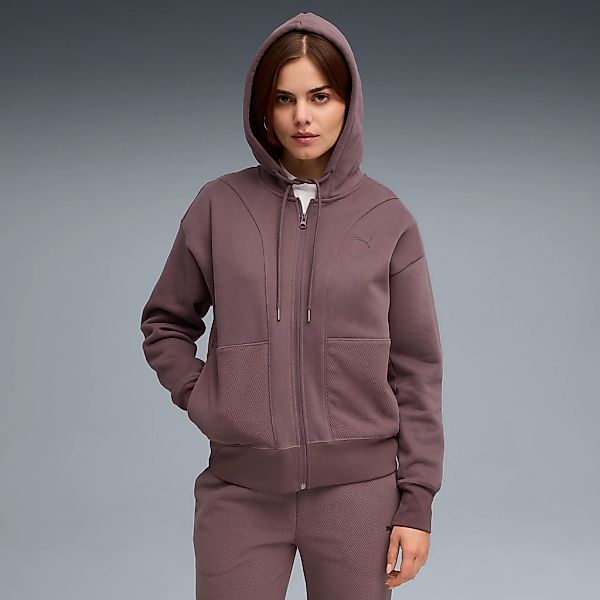 PUMA Kapuzensweatshirt "HER RELAXED FULL-ZIP HOODIE FL", mit Reißverschluss günstig online kaufen