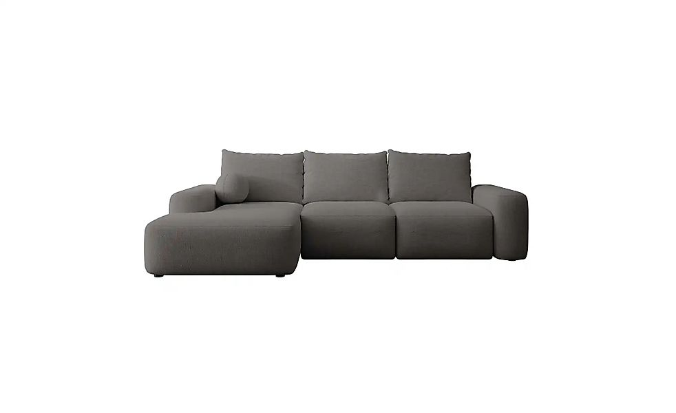Ecksofa  Carnos ¦ grau ¦ Maße (cm): B: 264 H: 82 Polstermöbel > Sofas > Eck günstig online kaufen