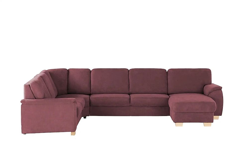 smart Wohnlandschaft  Valencia ¦ rot ¦ Maße (cm): B: 341 Polstermöbel > Sof günstig online kaufen