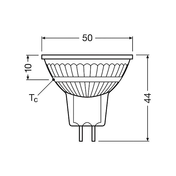 OSRAM LED-Reflektor GU5.3 3,8W 827 36° 5er-Pack günstig online kaufen