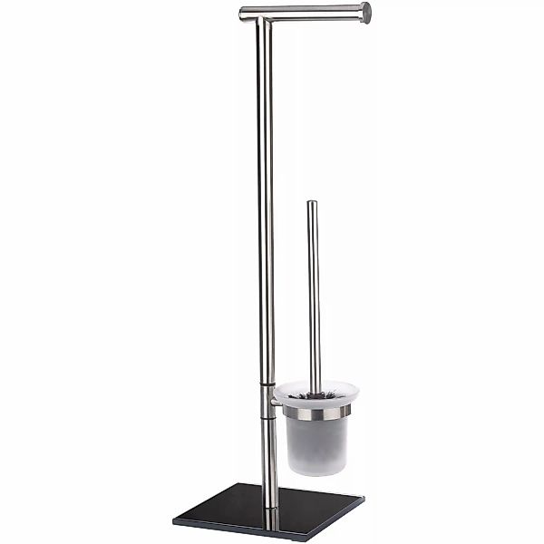 Wenko Stand WC-Garnitur Lima Edelstahl günstig online kaufen