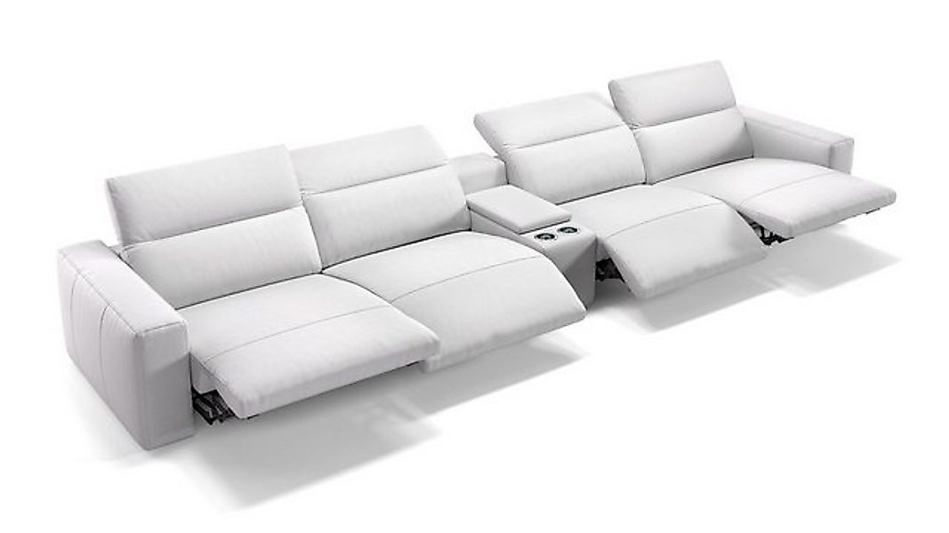 Sofanella 4-Sitzer Leder LENOLA, Heimkinosofa, Kinocouch, Funktionssofa, Ki günstig online kaufen