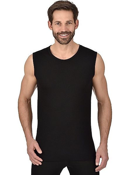 Trigema Unterhemd TRIGEMA Trägershirt aus Merinowolle (1-St) günstig online kaufen