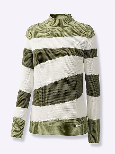 Witt Strickpullover Stehkragenpullover günstig online kaufen