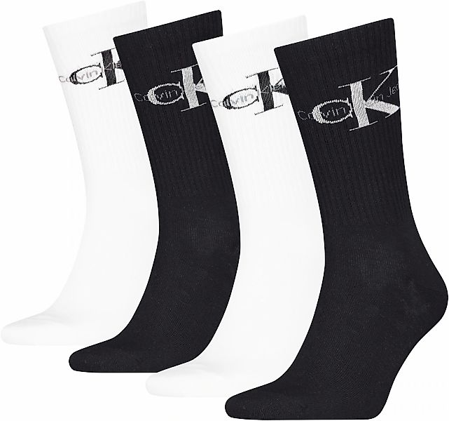 Calvin Klein Jeans Socken, (4 Paar), mit Logo günstig online kaufen