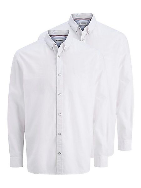 Jack & Jones Langarmhemd JJOXFORD DETAIL SHIRT LS 2 PACK MP (Packung, 2-tlg günstig online kaufen