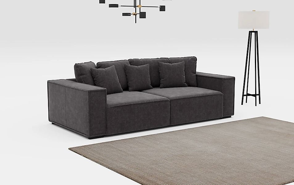 INOSIGN Big-Sofa "Surf", mit 7 Kissen, gemütlicher Sitzkomfort günstig online kaufen