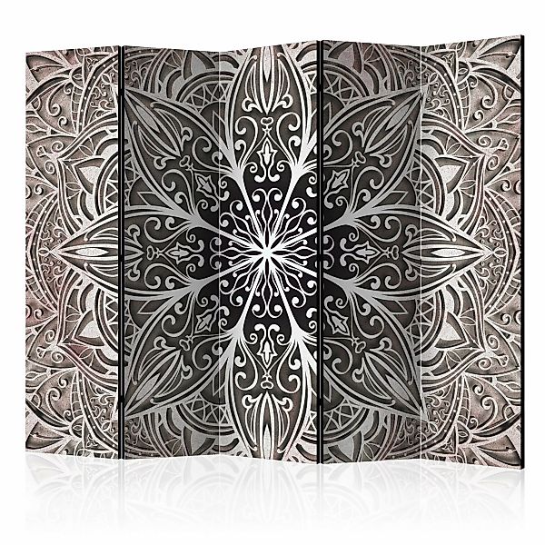 5-teiliges Paravent - Feathers (pink) Ii [room Dividers] günstig online kaufen