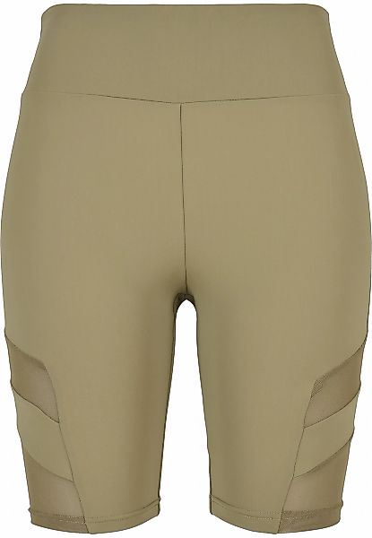 URBAN CLASSICS Stoffhose "Urban Classics Damen Ladies High Waist Tech Mesh günstig online kaufen