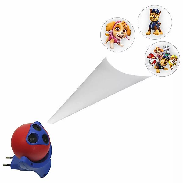 Niermann Stecker-Nachtlicht Paw Patrol 3fach 80048 dunkelblau rot Kunststof günstig online kaufen