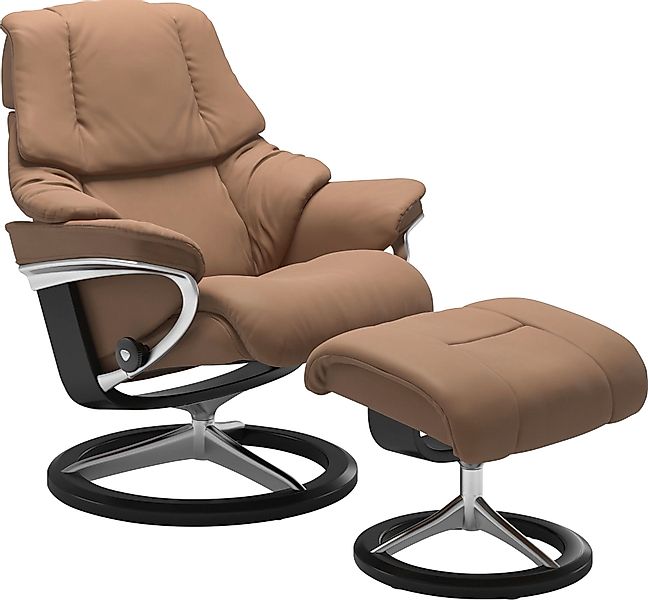 Stressless® Relaxsessel »Reno« Set, Relaxsessel mit Hocker, mit Hocker, mit günstig online kaufen