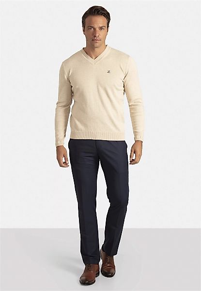 SIR RAYMOND TAILOR Strickpullover "Los Angeles", (1 tlg.), mit klassischem günstig online kaufen