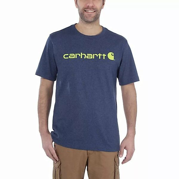 Carhartt T-Shirt 103361 CORE LOGO mit Logo-Aufdruck günstig online kaufen
