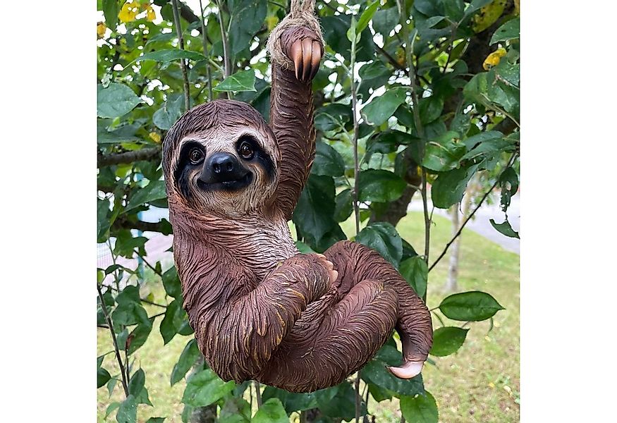 Online-Fuchs Gartenfigur als Faultier zum Aufhängen, auch als Wand-Deko-Fig günstig online kaufen