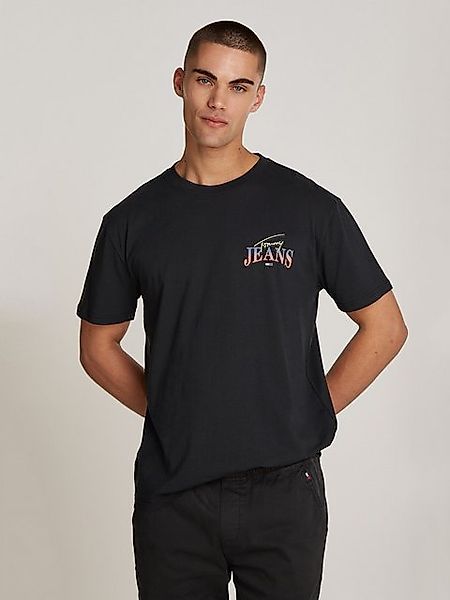 Tommy Jeans T-Shirt TJM REG DIAMOND TWIST TEE EXT mit großem Rückenprint günstig online kaufen