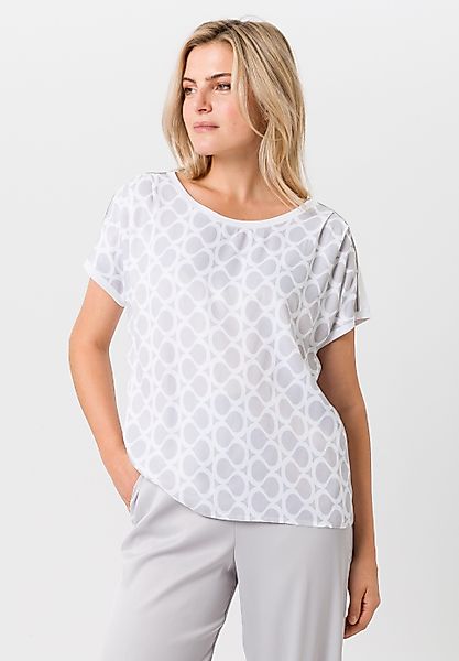 TUZZI Kurzarmshirt mit Print-Front günstig online kaufen