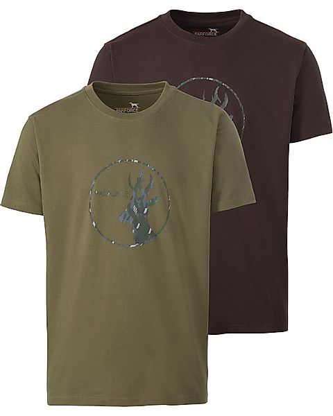 Parforce T-Shirt T-Shirts 2er-Pack Bock Camo günstig online kaufen