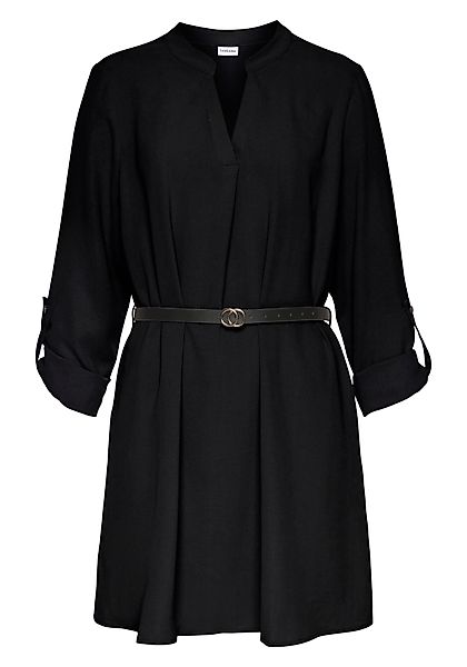 LASCANA Longbluse (mit Gürtel in Lederoptik) günstig online kaufen