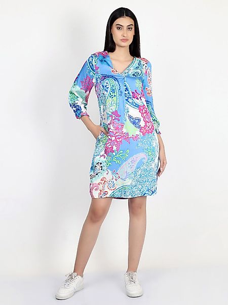 VICCI Germany A-Linien-Kleid (1-tlg) mit V-Ausschnitt günstig online kaufen