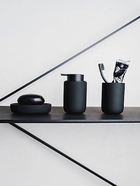 Möve Seifenspender Black Velvet, Keramik beschichtet, günstig online kaufen